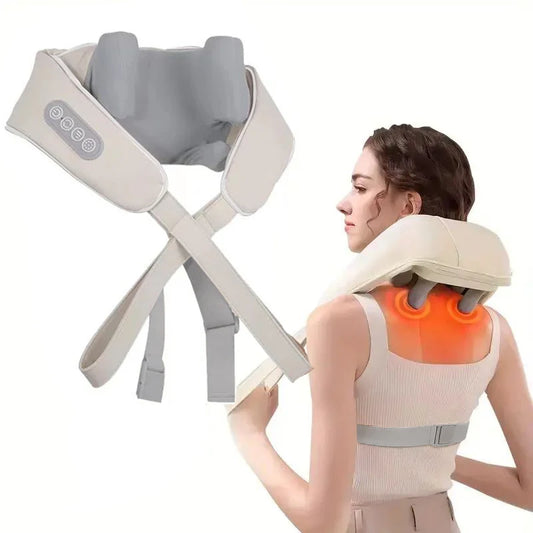 Blissful Beauties™ Neck Massager with low Heat