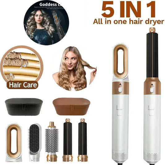 Blissful Beauties™ 5 in 1 Pro Hair Dryer